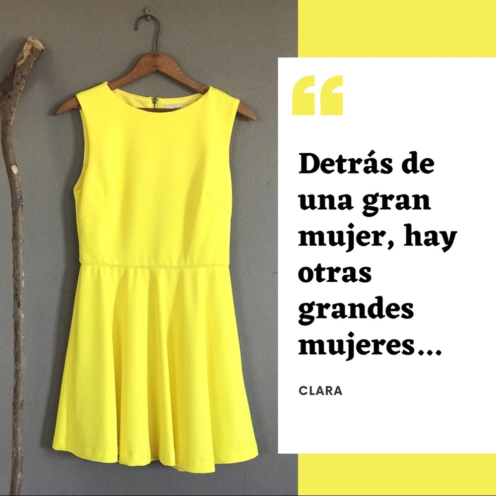 Beautiful yellow dress